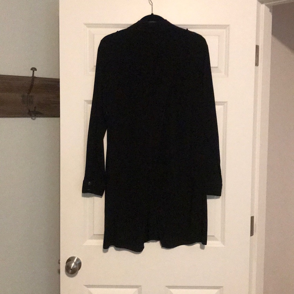 Splendid Button Down Blouse With Split Back- M - image 4